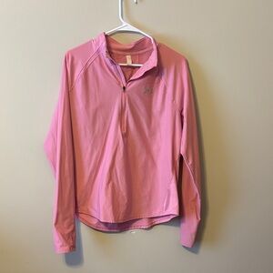 Under Armour Pink Quarter Zip Pullover